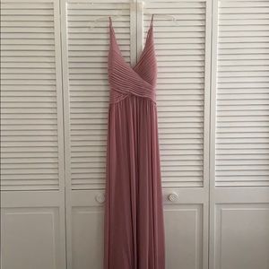 Haute Nites Muave Bridesmaid Dress